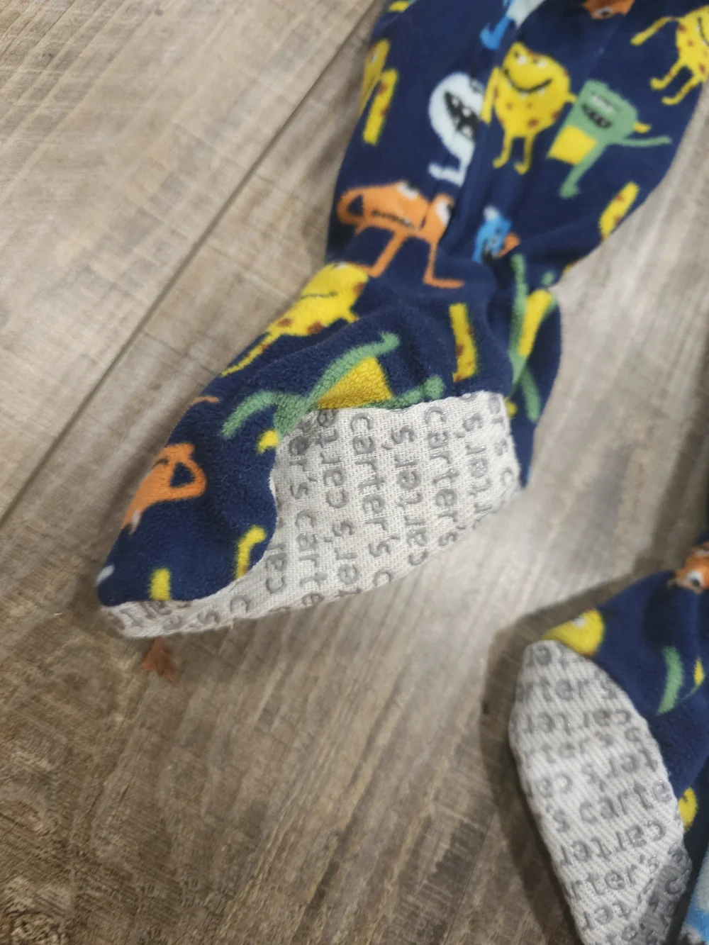 4/$10 Carters 24 Month Footie Pajamas Fleece Pjs Monsters